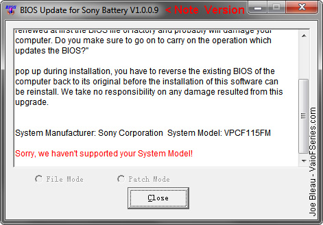 Vaio F Series Battery Replacement