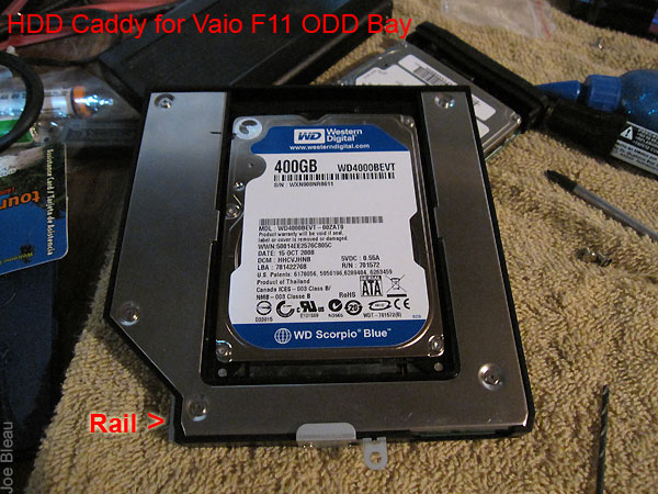 HDD Caddy LED